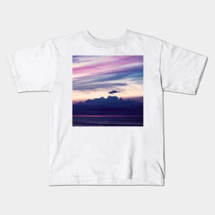 Ocean Waves and The Clouds Kids T-Shirt